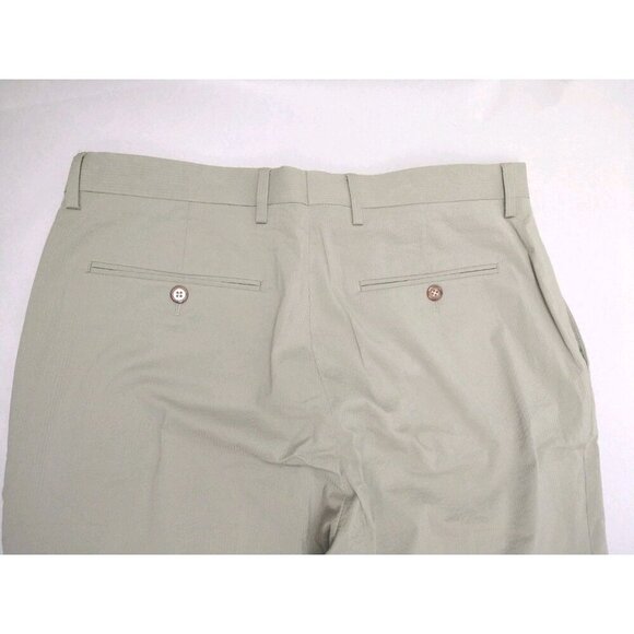 Jcrew Men’s Kenmare coolmax olive Khaki green Pants 32/32 - Picture 7 of 11